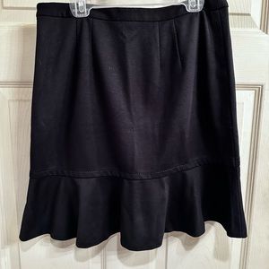 Ann Taylor loft, black mini